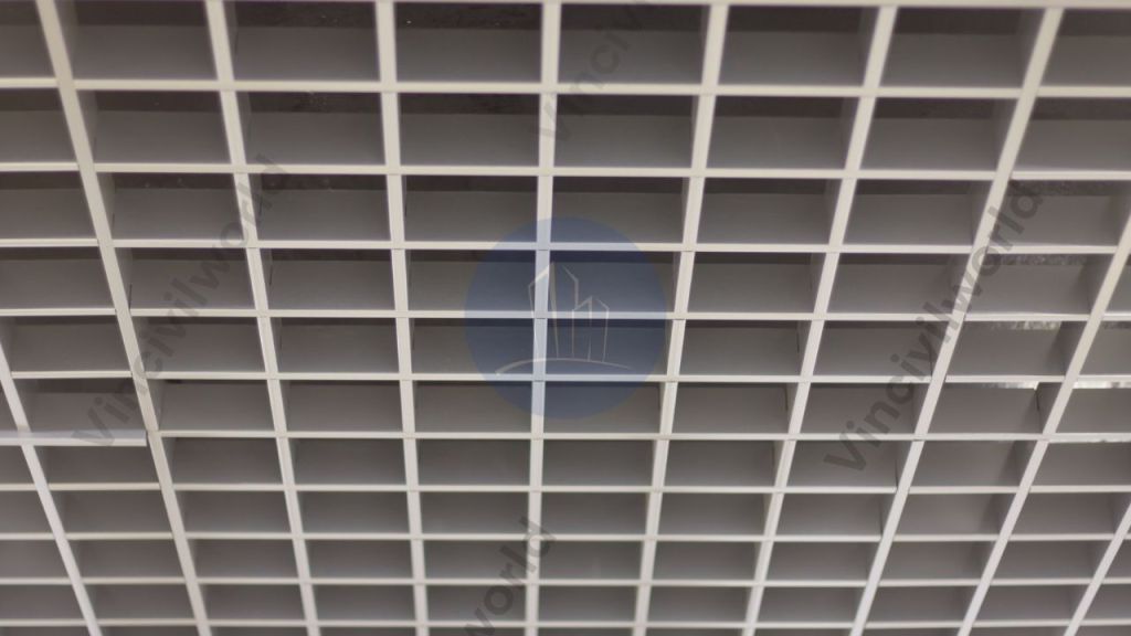 Open grid False ceiling
