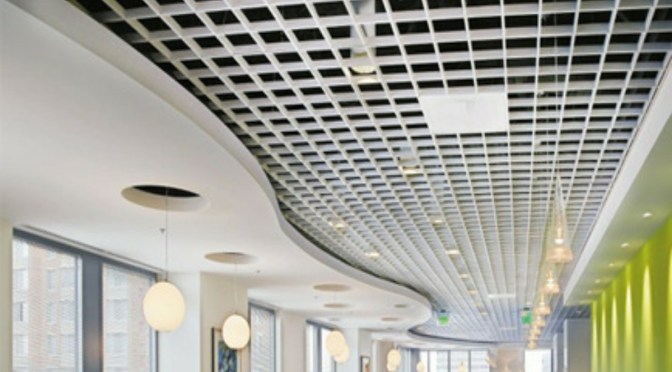 Metal False ceiling Types -Clip in and Lay in Tile