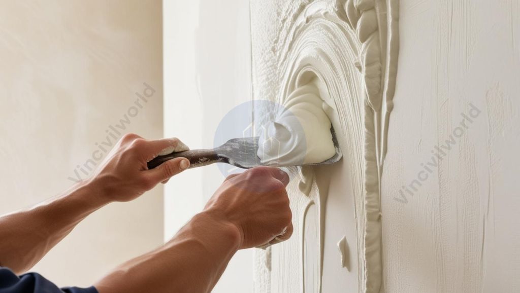 Plastering with Gypsum 