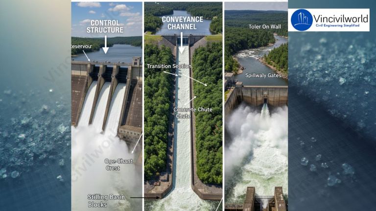 Types of Spillways for Dams | vin civilworld