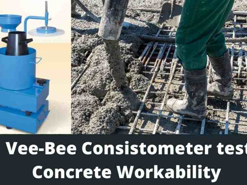 Vee Bee Consistometer test – Workability of concrete
