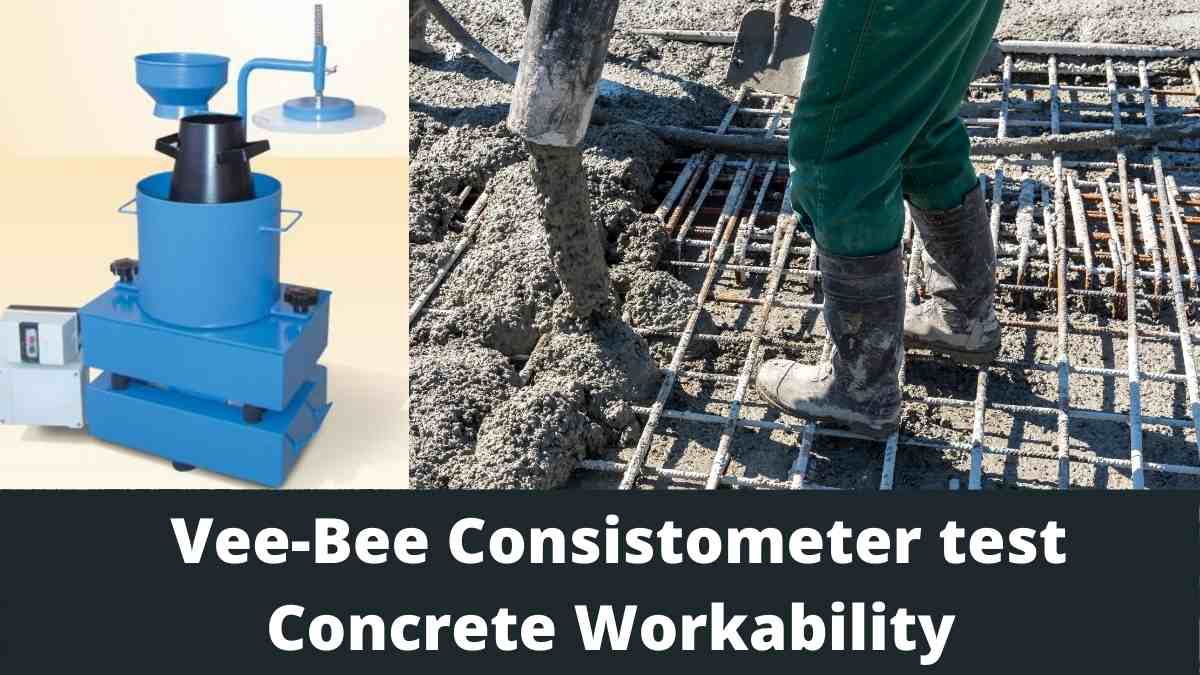 Vee Bee Consistometer test – Workability of concrete