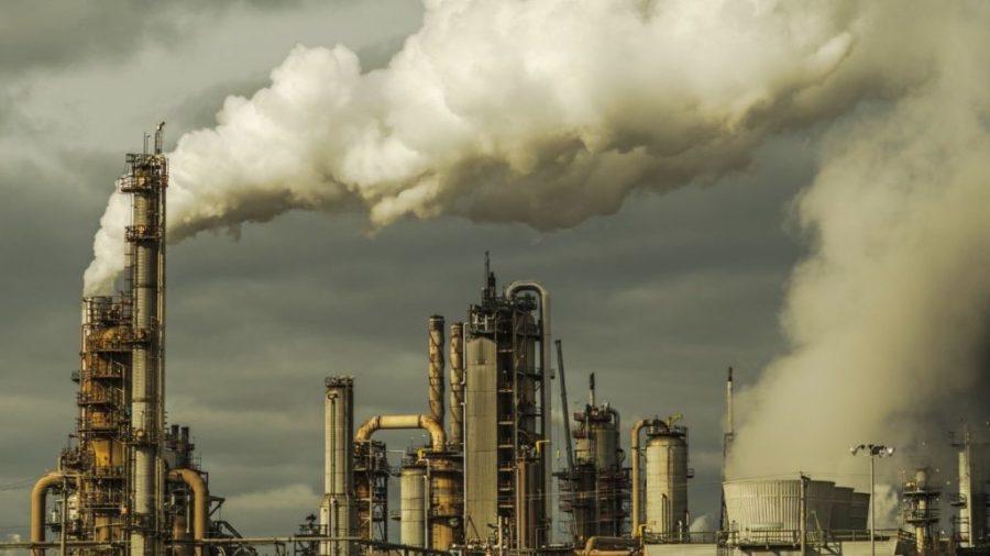 sulphur dioxide Pollution- Petroleum refinery