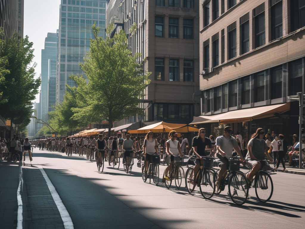 Car free cities of sustainable cities