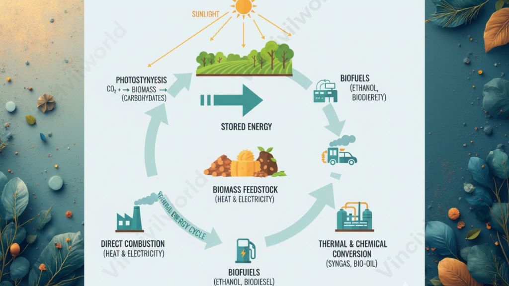 How biomass energy works ?