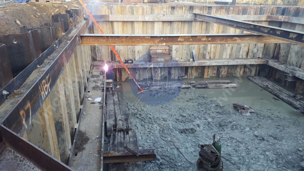 Single walled cofferdams