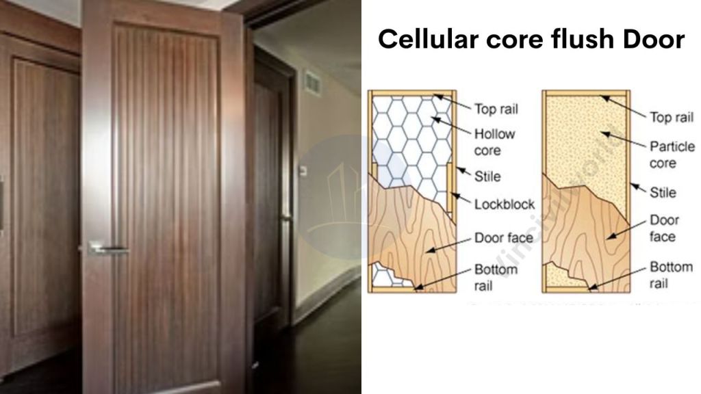 Cellular core flush Door