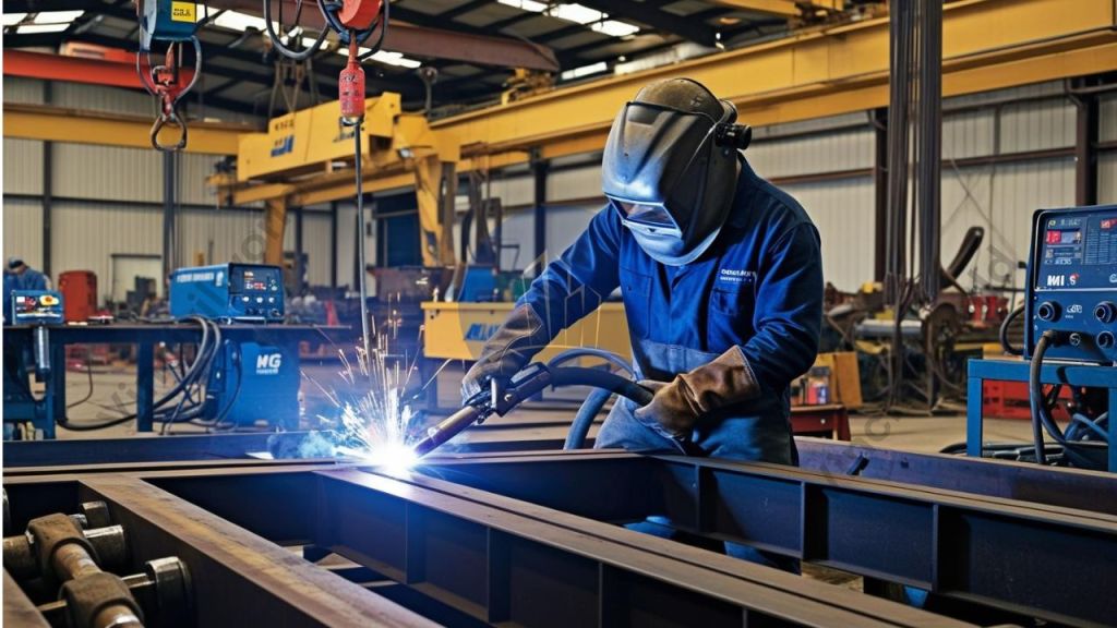 Welding of Structural Steel for fabrication works